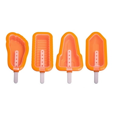 Details about / Silicone Frozen Ice Cream Mold Juice Popsicle/'Maker Ice Lolly/'Pop Mould-2//3 Cell